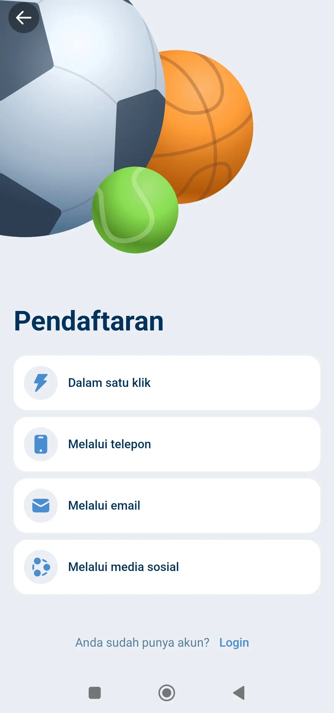 Registration 1xBet
